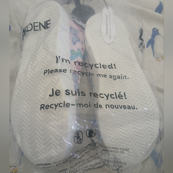 Ardene Kids Pink Butterfly Sneakers - Picture 2 of 2